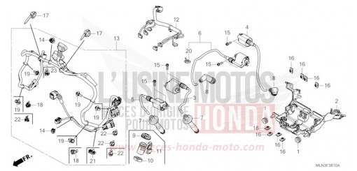SUB HARNESS/IGNITION COIL CRF1100D3R de 2024